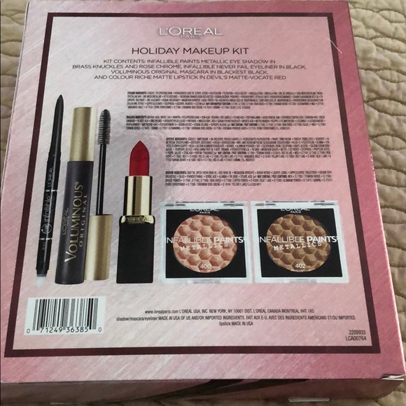 RARE/LE L’Oreal Holiday Exclusive Makeup Kit: BNIB - Picture 5 of 5